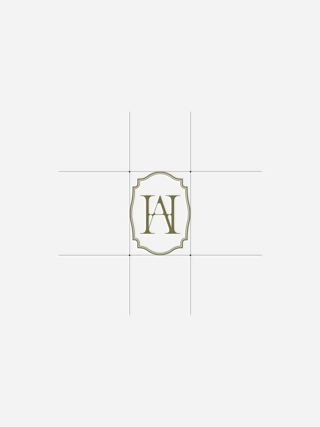 Haven of Acres - a wedding venue brand thoughtfully designed to feel timeless, romantic, and refined.

One of my favourite details from this identity has to be this &ldquo;HA&rdquo; monogram I designed, along with the frame around it. 

I love how it