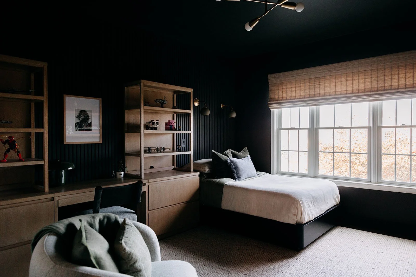 The Starlite Run Project // A Moody Boys Bedroom