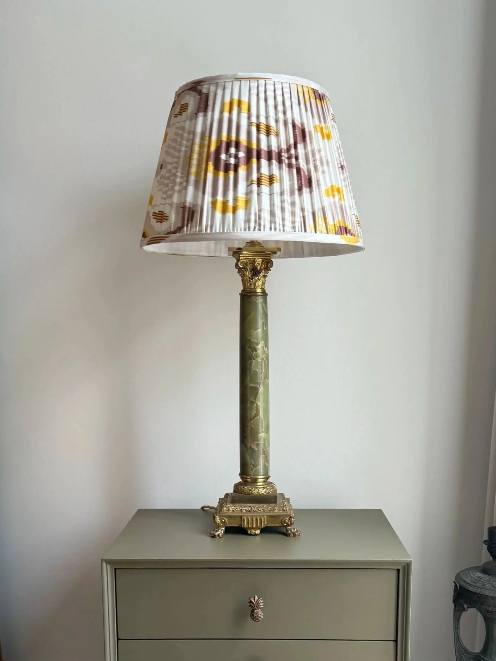 Corinthian Onyx Lamp
