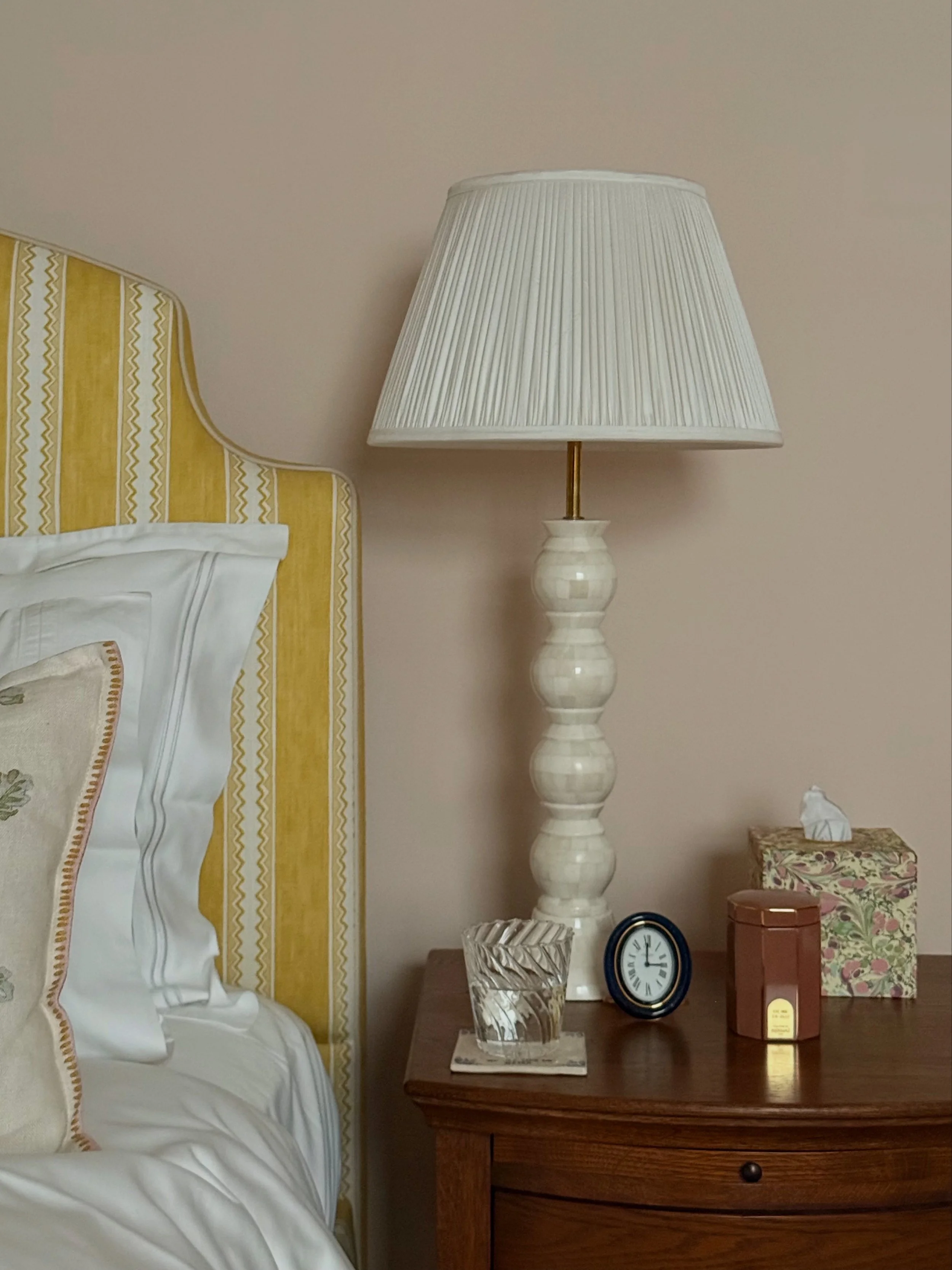 A Pair Of Bobbin Table Lamps