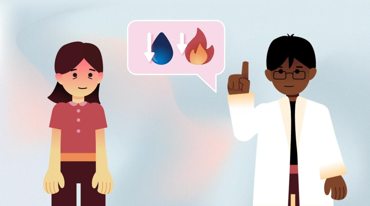 Ageing into Menopause: a 2D animation on the hormonal reasons behind menopause. Done in collaboration with Ella Eberhardt, Eve Higgins, and Beverly Ng.