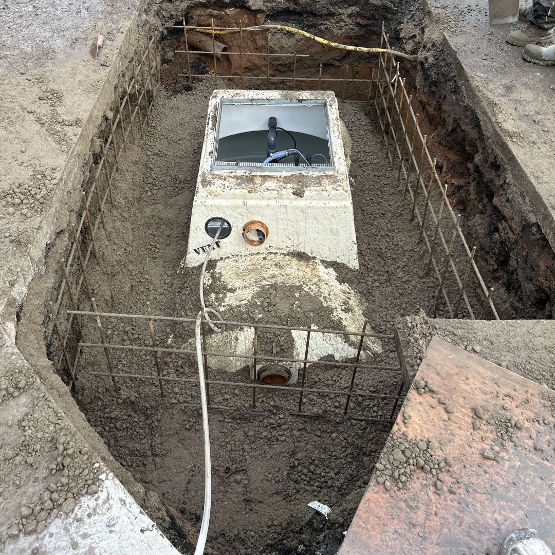 Marsh Ensign Installation