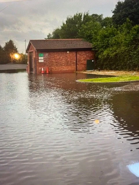 Emergency Flood Response at Crewe Alexandra Training Ground: Burst Water Main and Sewage Treatment Plant Surcharge