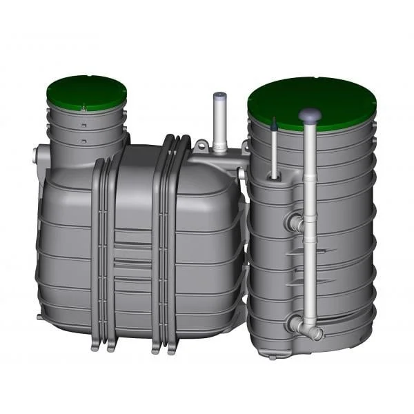 BIOROCK MONOBLOCK-2 V3 Non Electric Sewage Treatment Plant 6PE