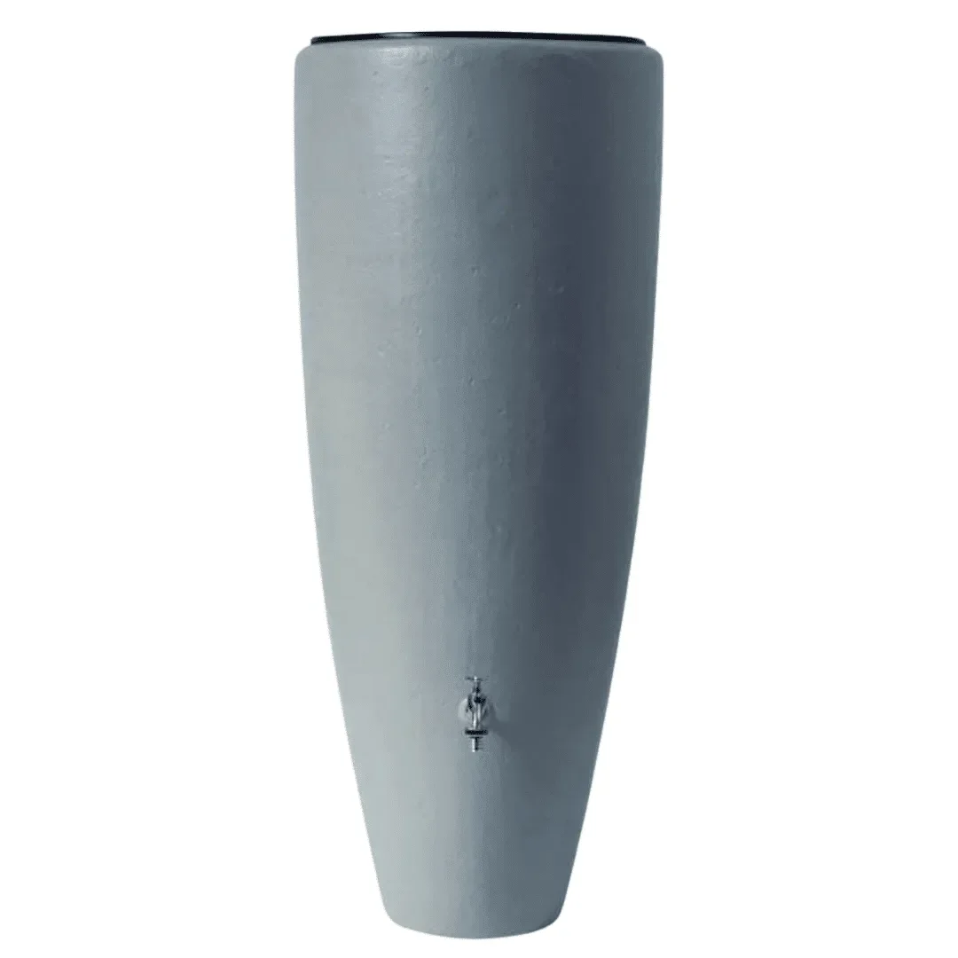 Garantia 2-in-1 Water Collector & Planter – 300 L, Zinc Grey