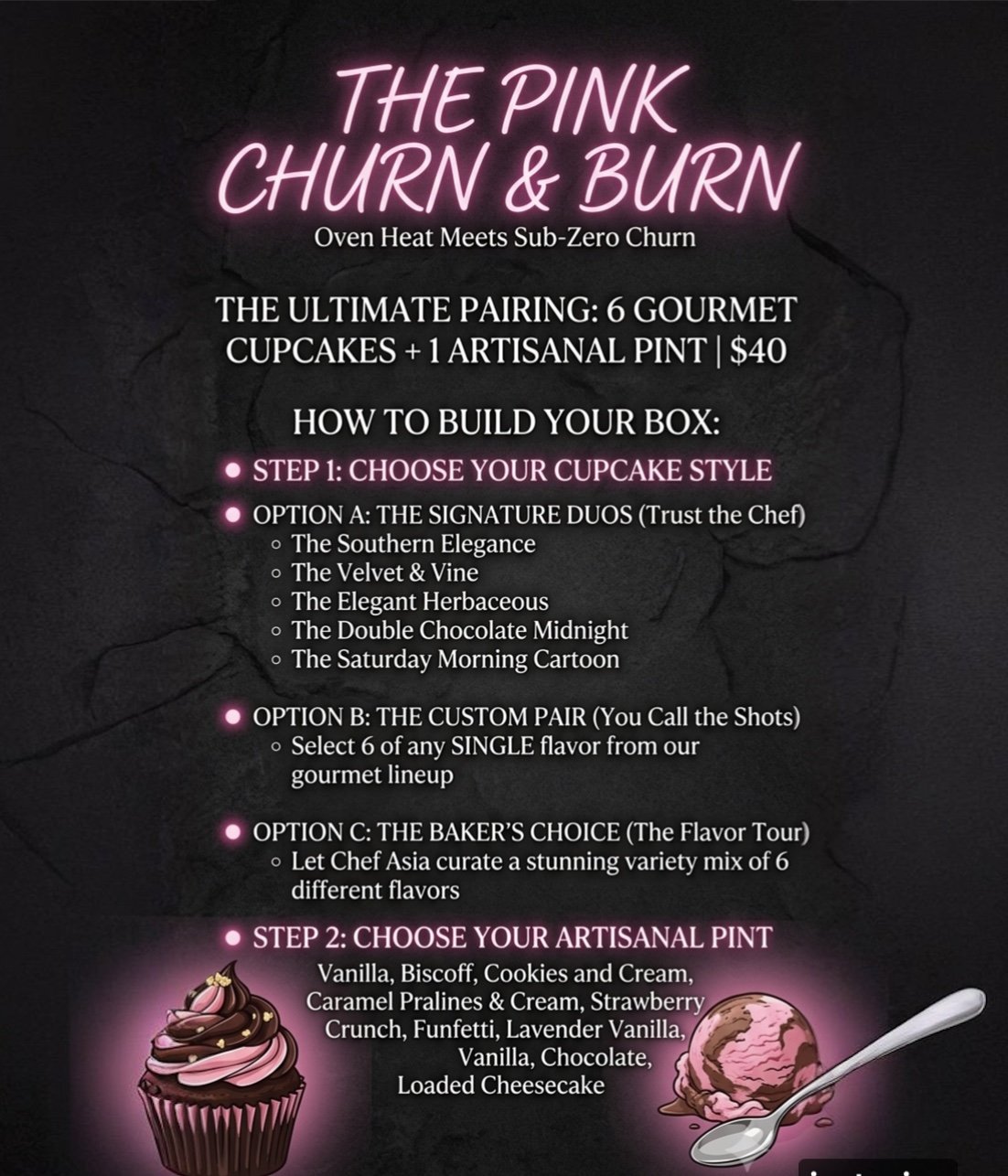 THE PINK CHURN & BURN BUNDLE | $40