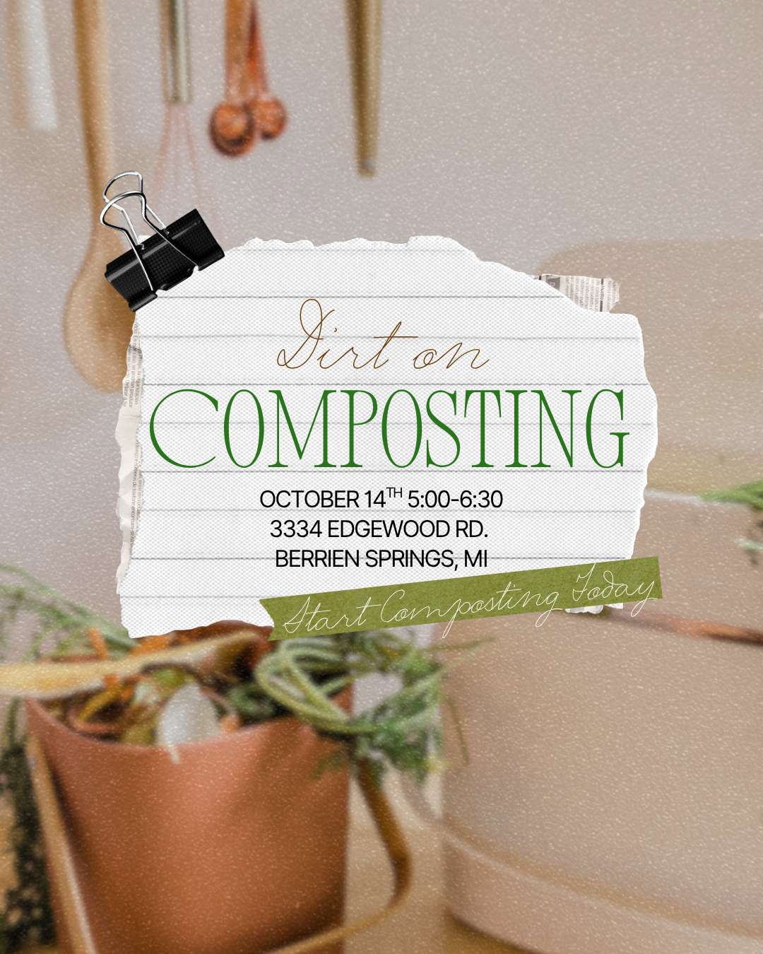 Dirt on Composting Class