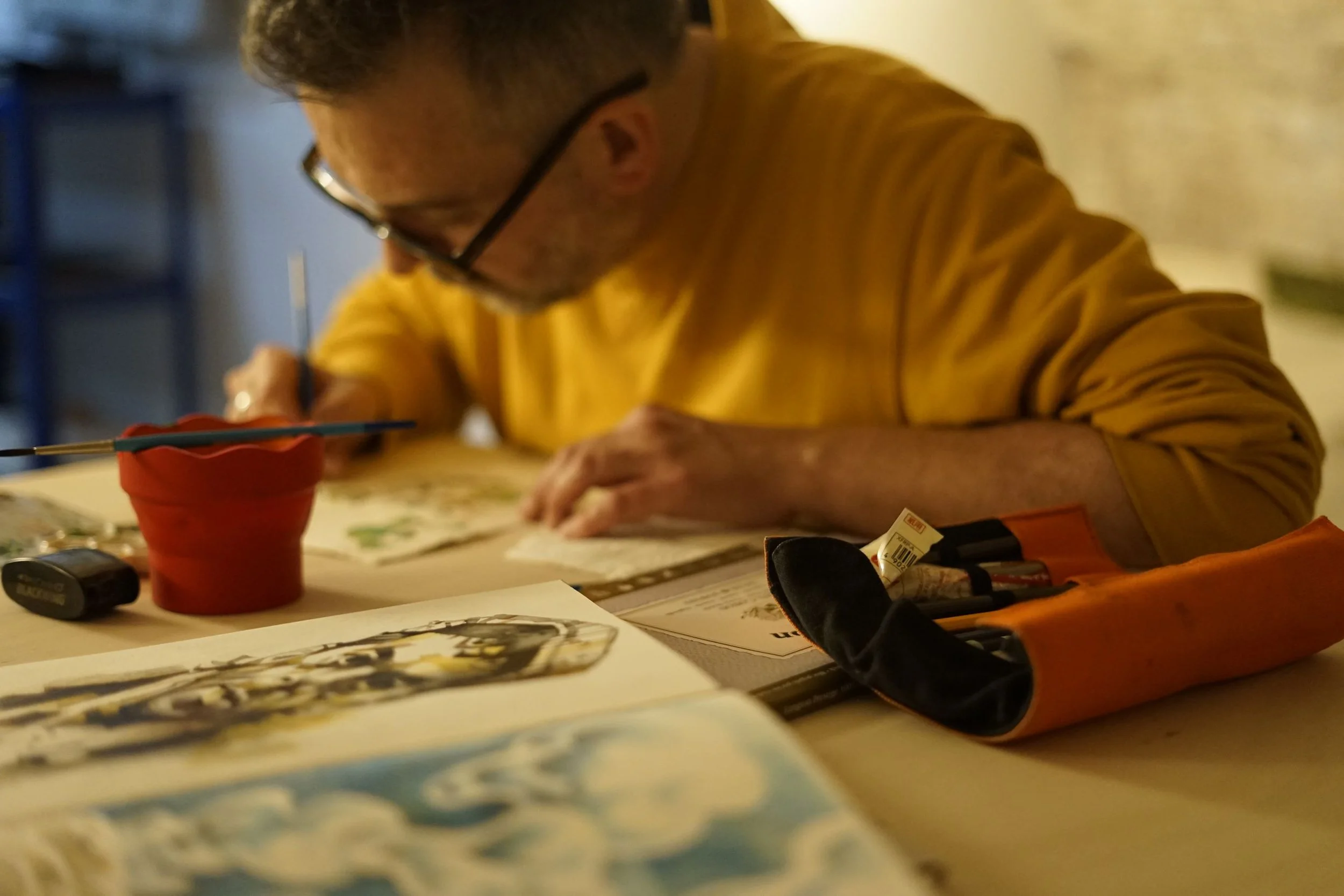 I can’t recall a day when I haven’t drawn something…