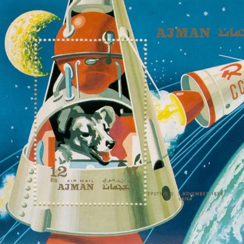 Laika the first astronaut dog in space