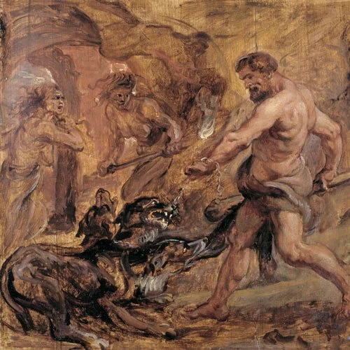 Hercules and Cerberus by Peter Paul Rubens