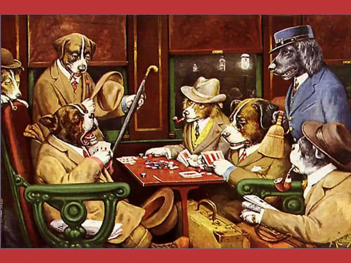 His Station and Four Aces 