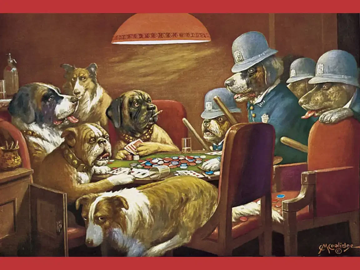 Pinched with Four Aces 