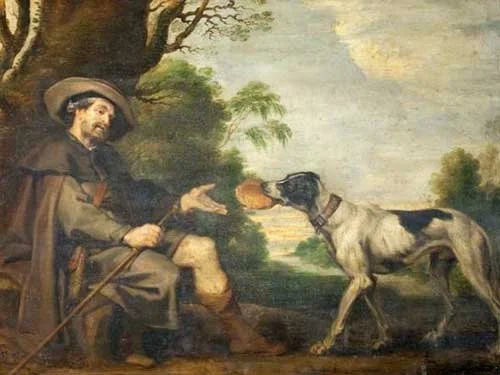 The Hunting Dog Who Saved a Saint