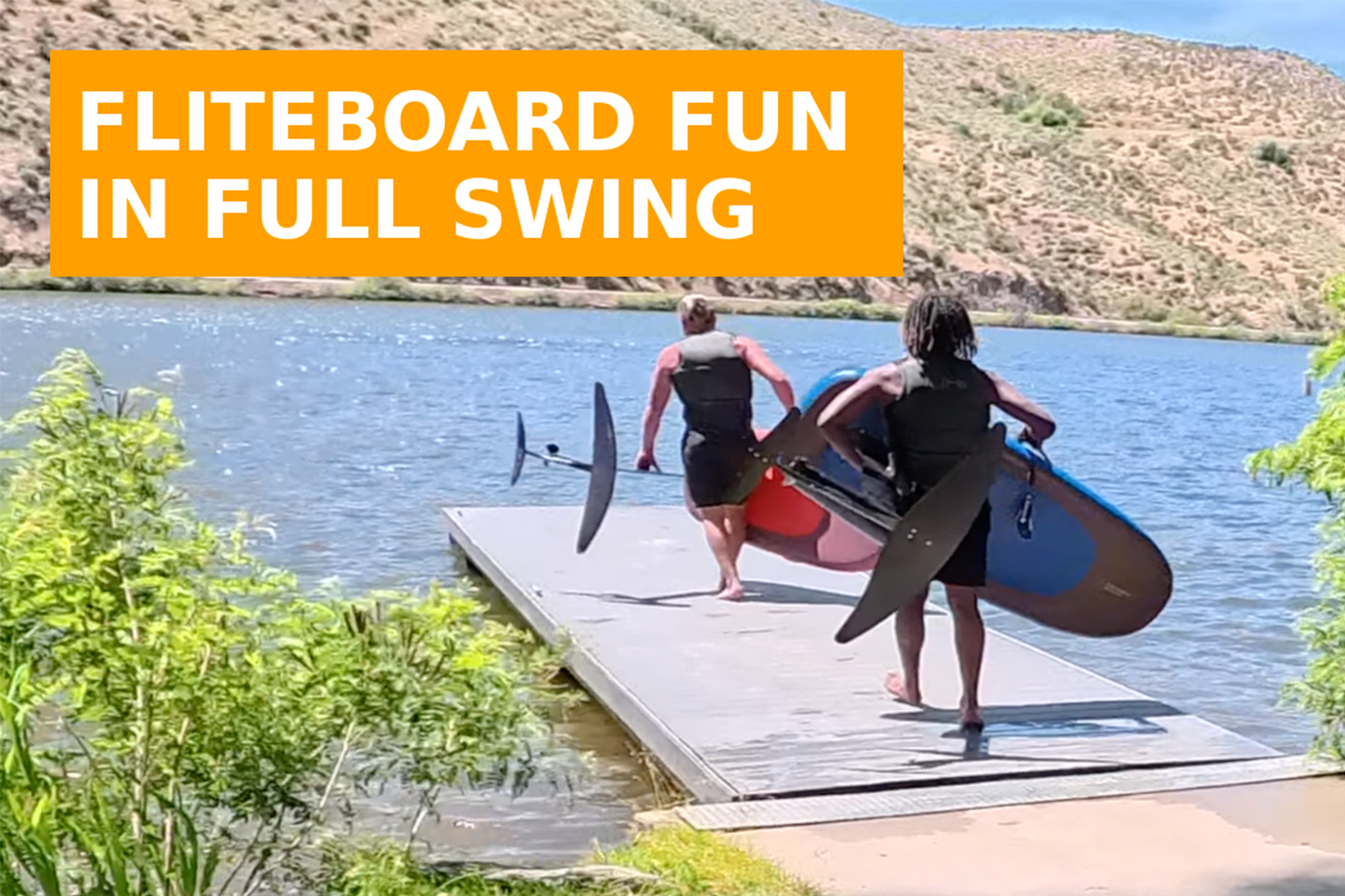 Fliteboarding/eFoiling in Idaho