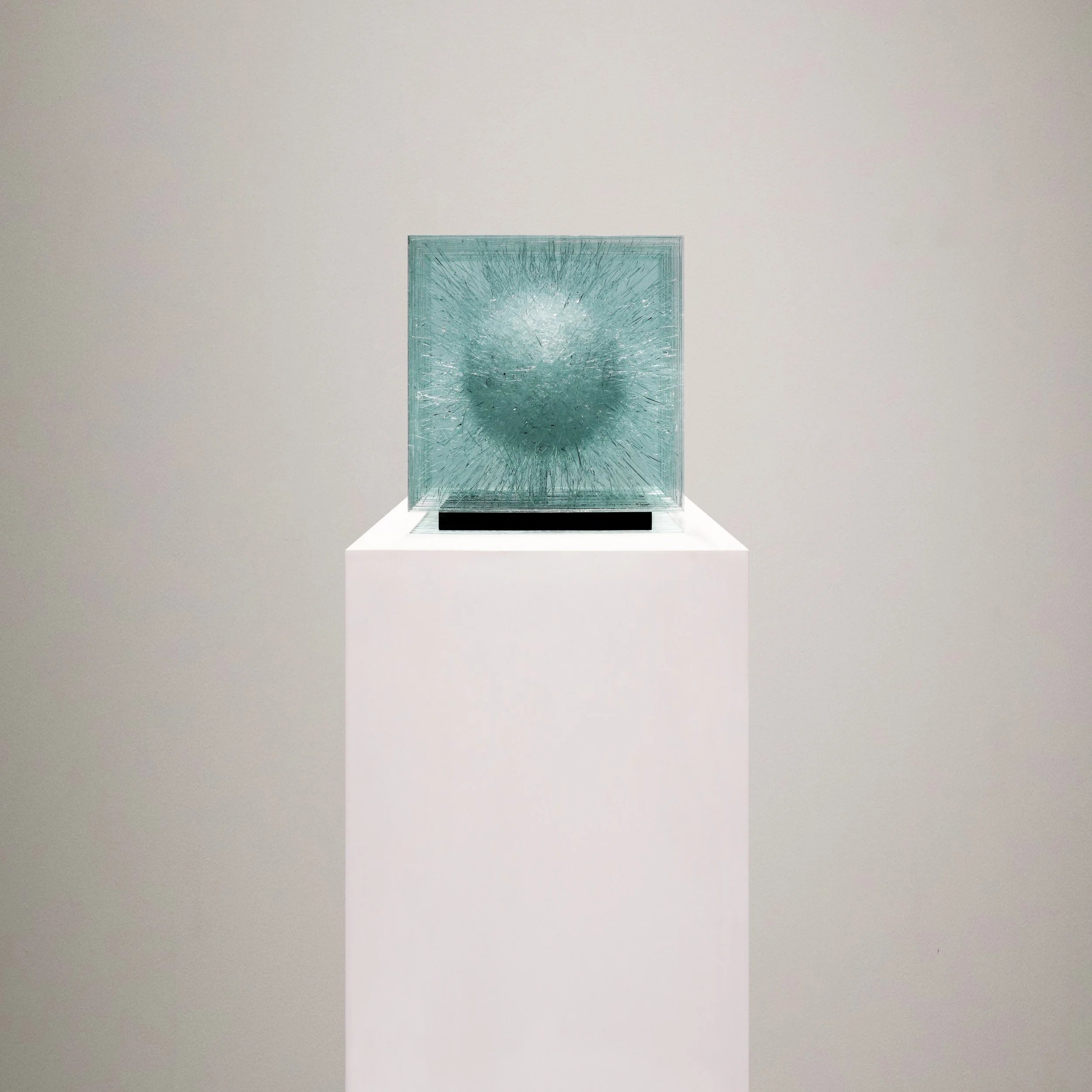 Sphere, 30/26/30 cm, 2025, back view