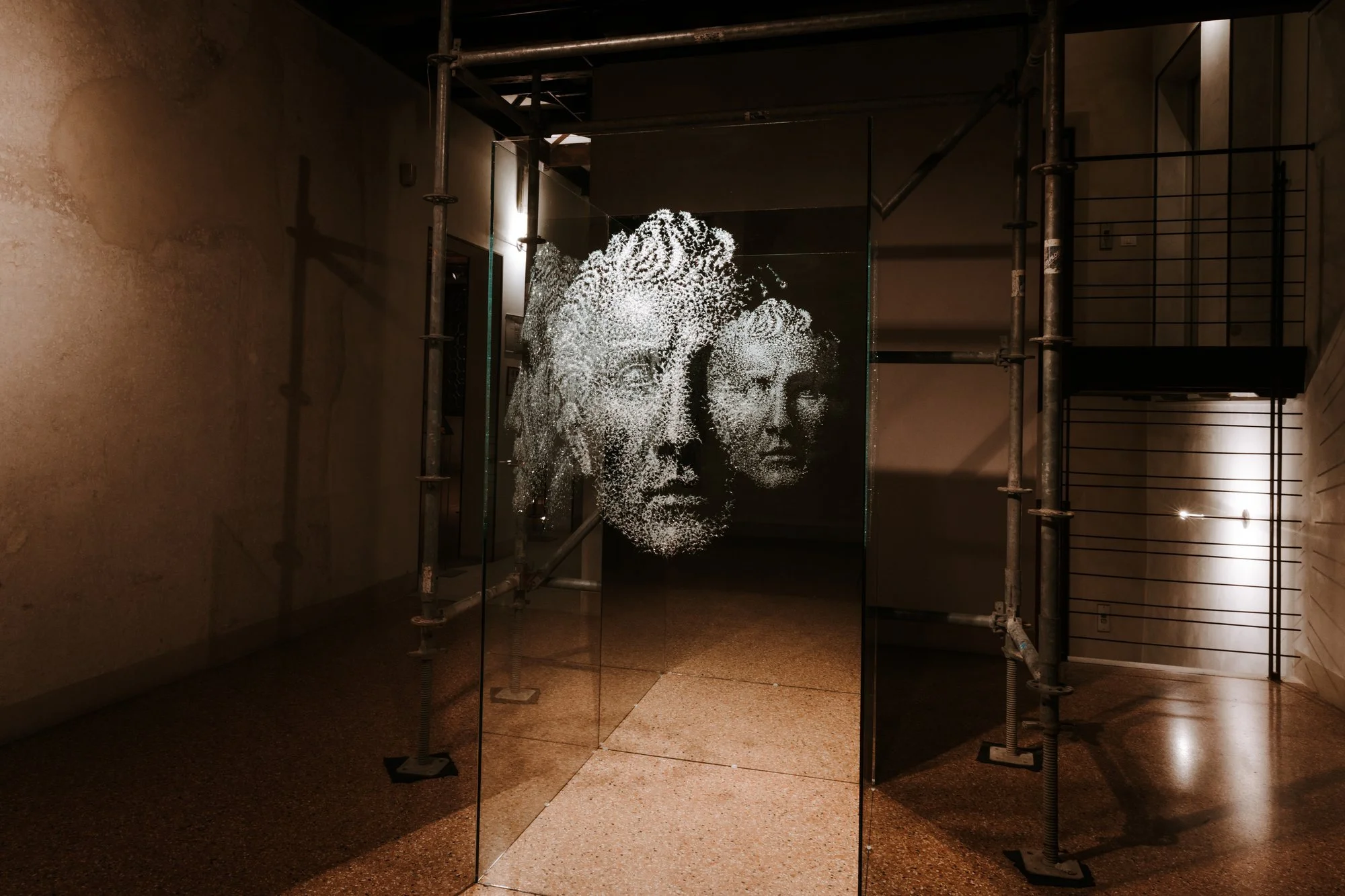 Installation view of Facing Grace, Ca' Robegan, Musei Civici di Treviso, Treviso, 2023