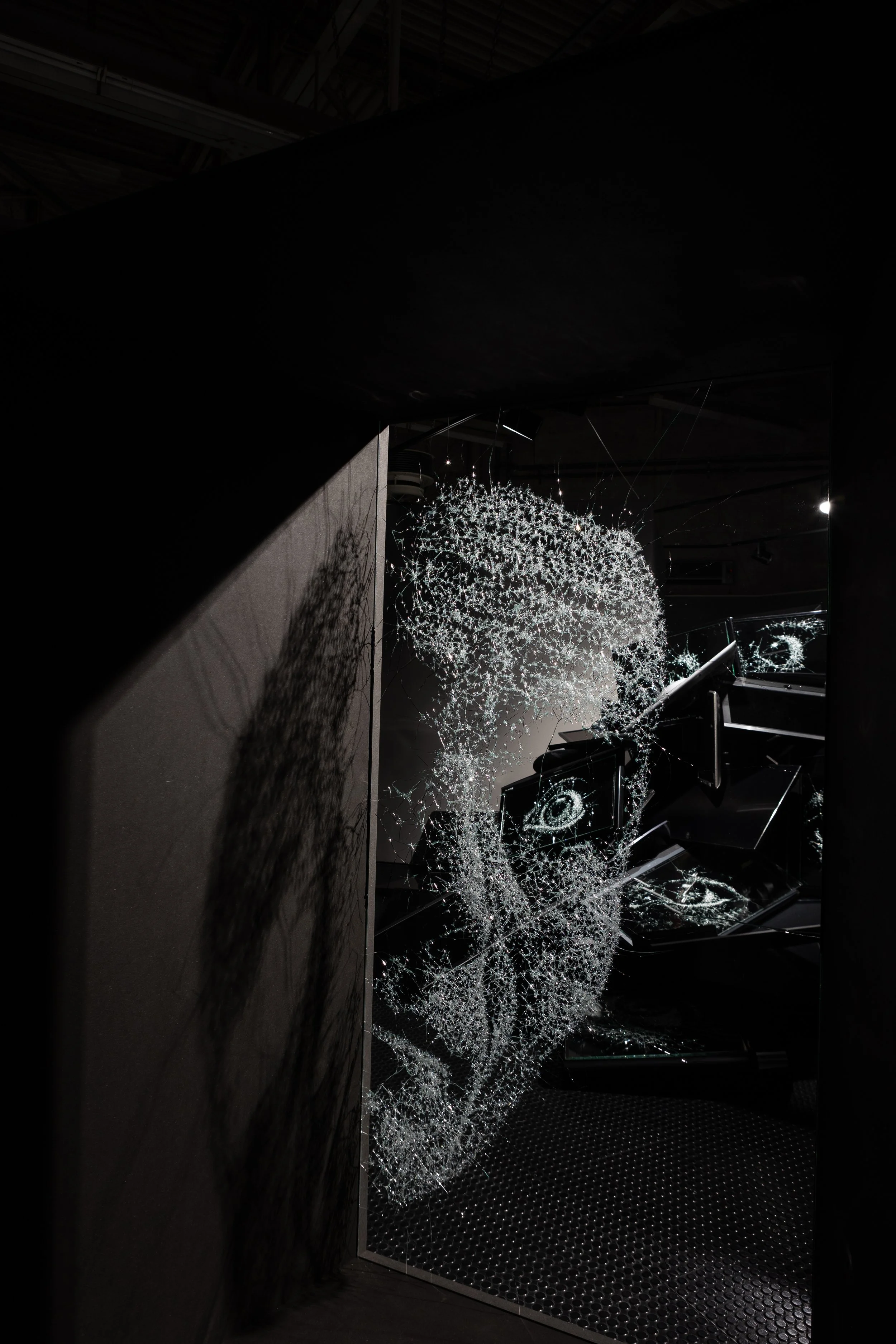 Installation view of A Matter of Metamorphosis, Casarsa della Delizia, 2025