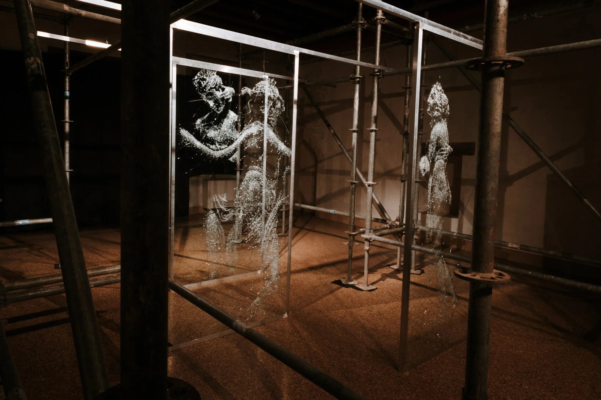 Installation view of Facing Grace, Ca' Robegan, Musei Civici di Treviso, Treviso, 2023