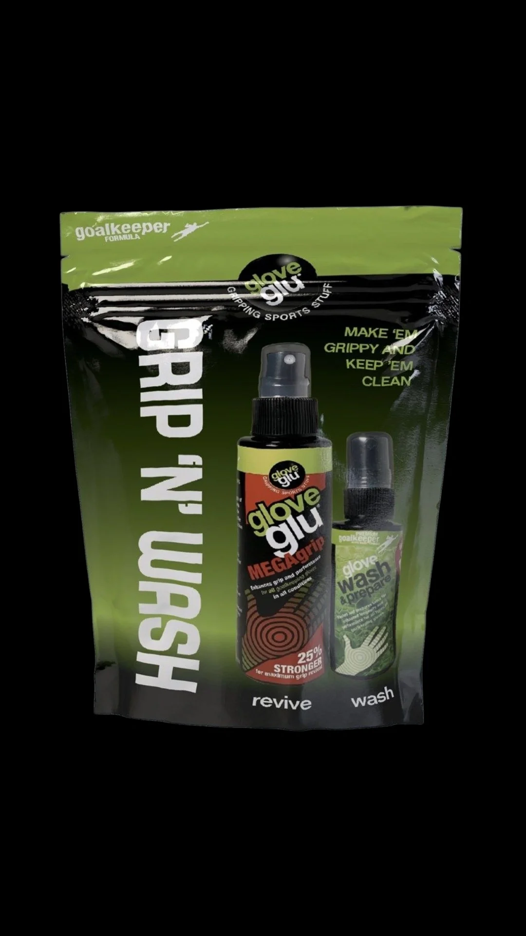 GloveGlu - Grip 'n' Wash
