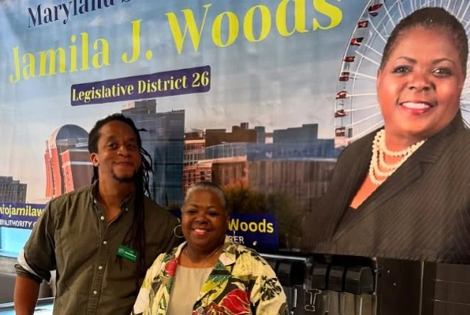 Big thanks to @delegatejamilajwoods for welcoming me to her “Coffee with Delegate Woods” event yesterday. Meeting the community at our local McDonald’s is such a down-to-earth, genuine example of real leadership and meeting folks w