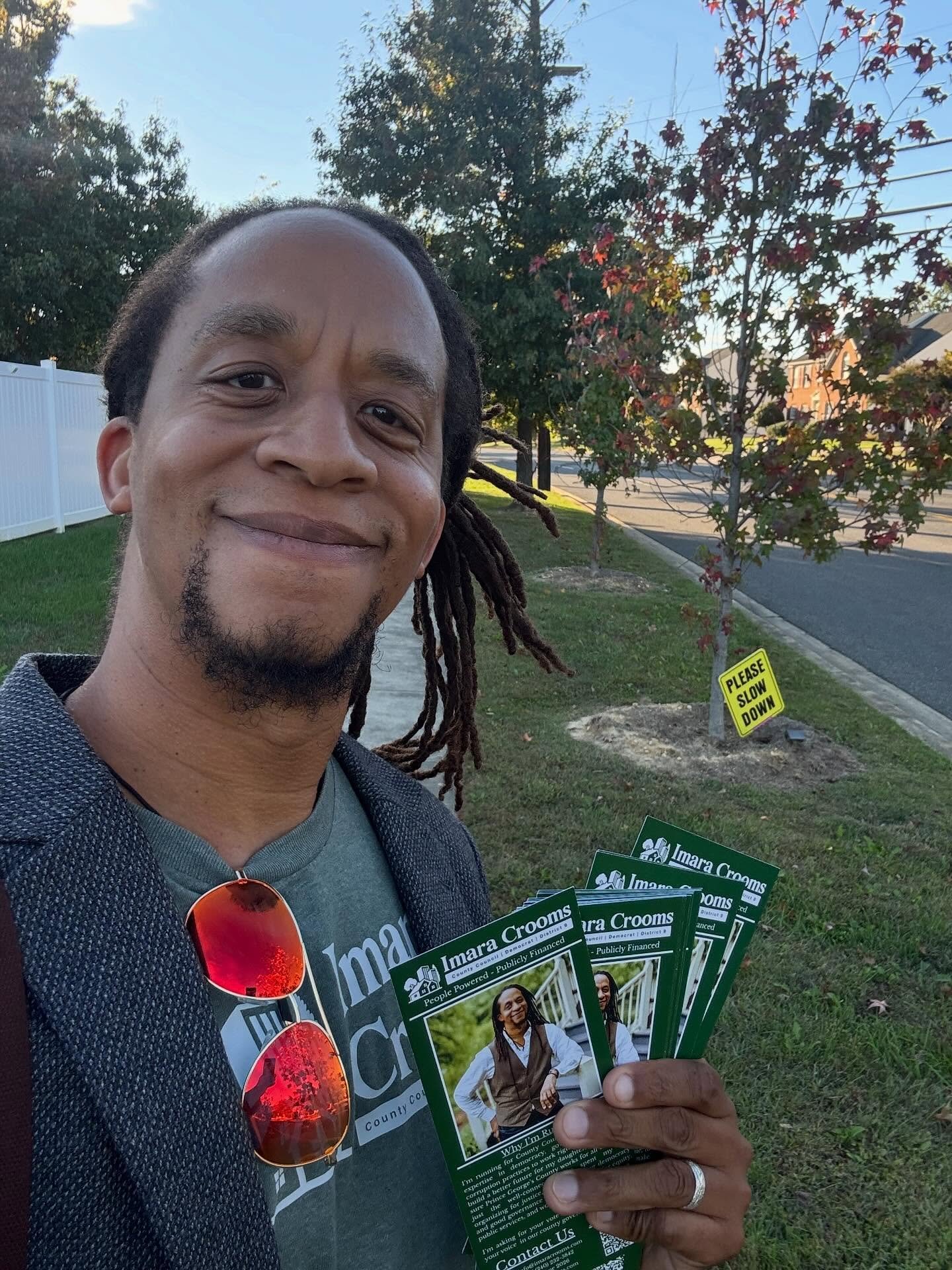 October has always been my favorite month, cool air, changing leaves, and of course Halloween 🎃👻. This year, I&rsquo;ve spent it hard on the campaign trail ,canvassing 3+ days a week and joining community events across the district. Looking back, I