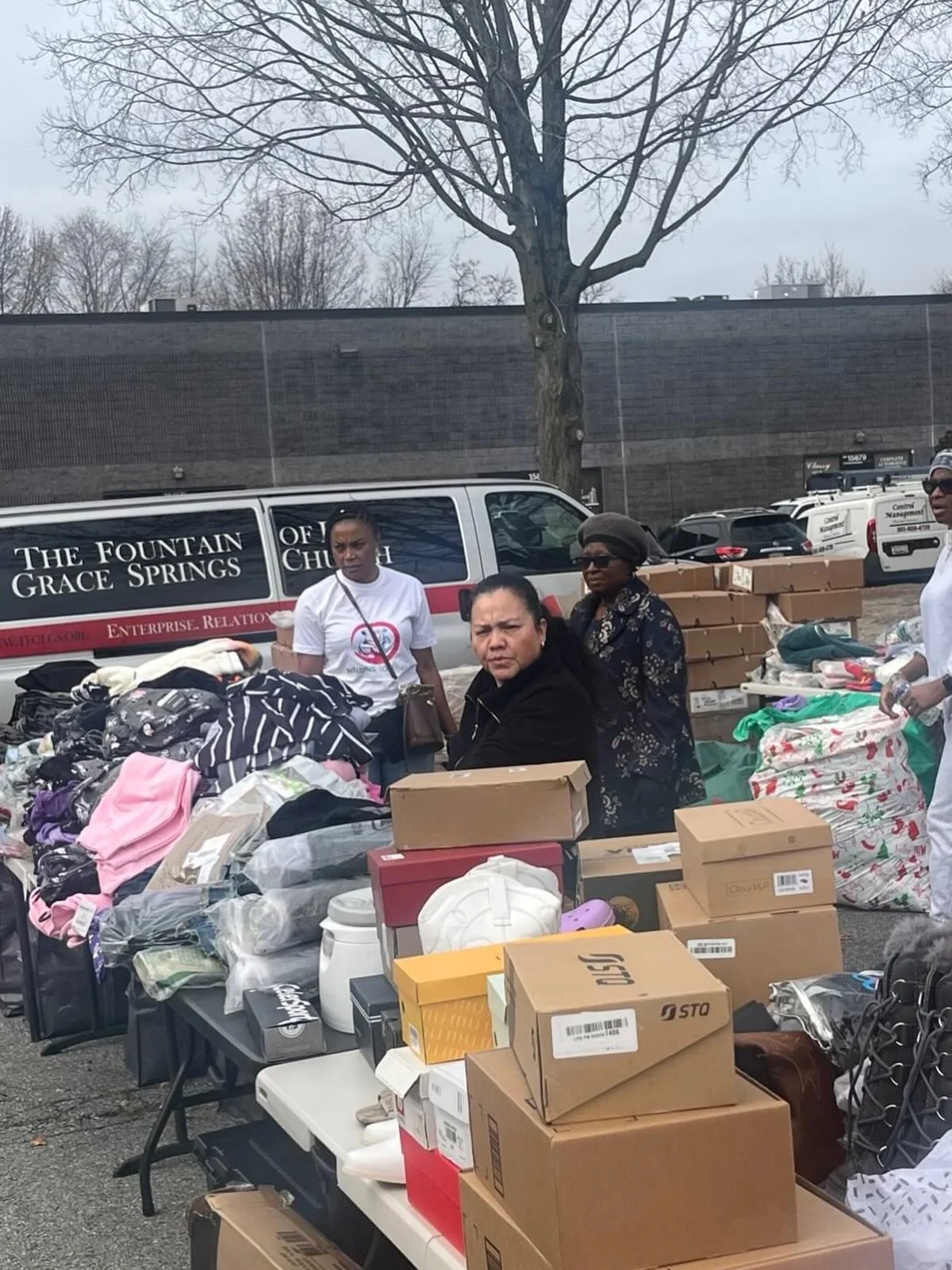 Deepest thanks to @fcenrichment and @unac_md for inviting me to today&rsquo;s act of service 💚 Powerful and uplifting to see food, clothes, shoes, bikes, and so much care being shared with neighbors in need. I&rsquo;m grateful as always for the chan