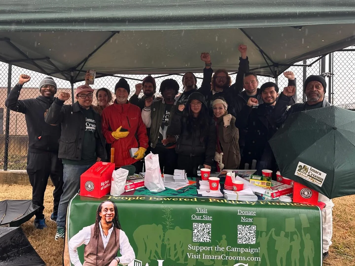 Huge thank you to all who showed up yesterday to prove what a people-powered campaign can do in Prince George&rsquo;s County. On a dreary January afternoon, you knocked doors, had earnest conversations, and showed neighbors that our politics can be b
