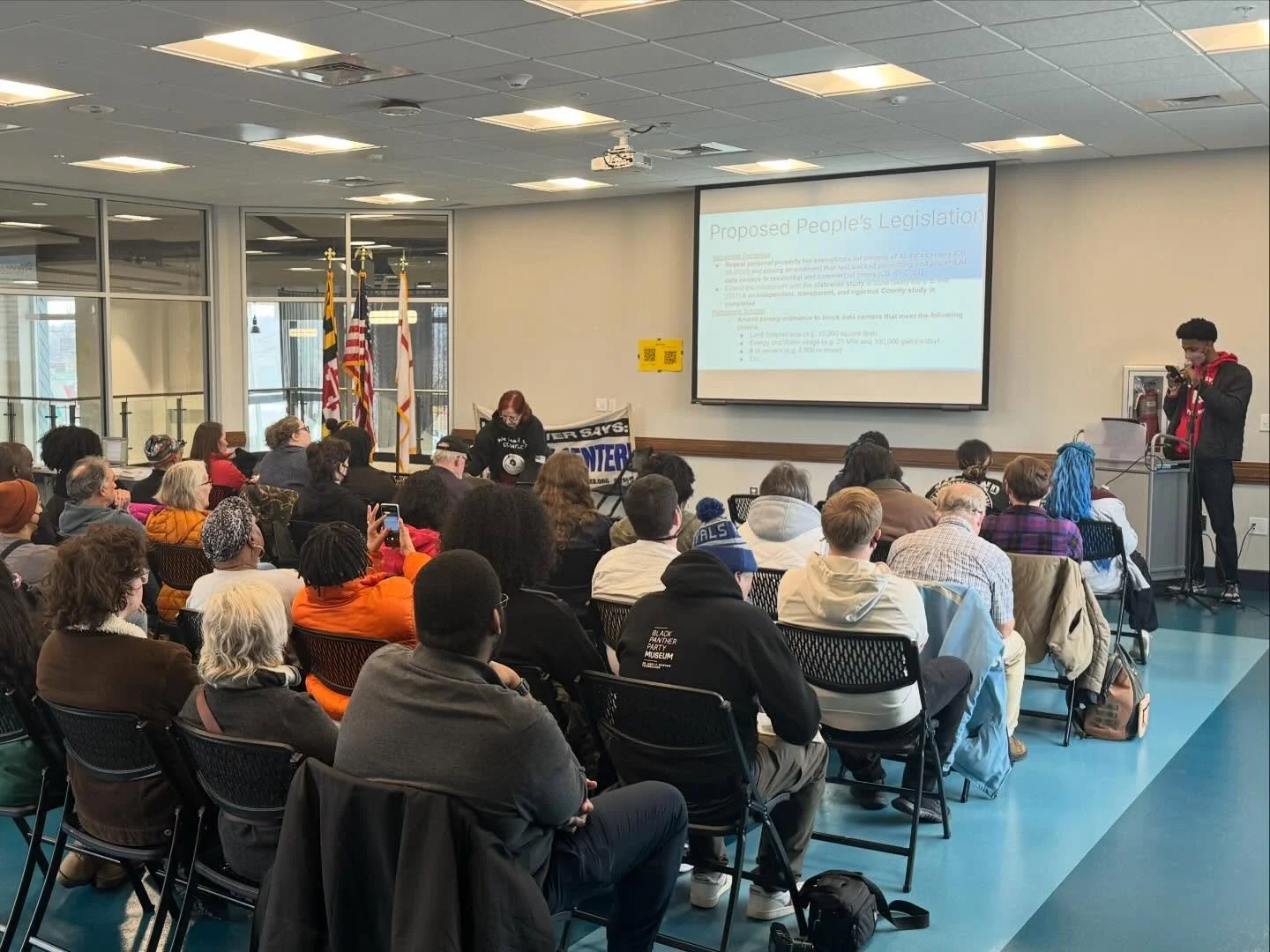 Grateful to PSL for their leadership in the fight against data centers and for consistently offering a people-centered alternative to how development happens in Prince George&rsquo;s County. This work is about listening to residents, protecting our c