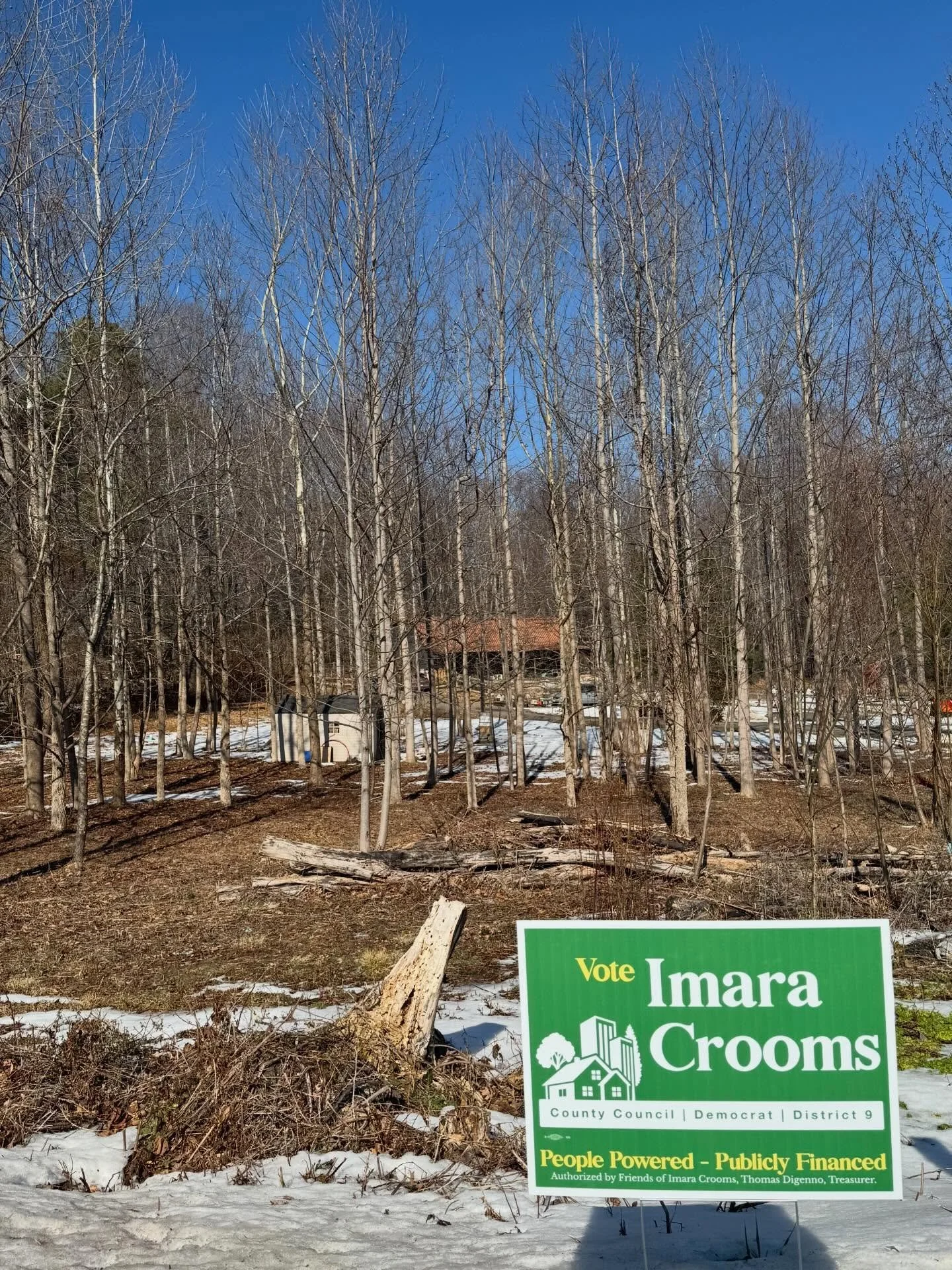 Our first batch of yard signs has arrived! We are building a people-powered campaign across District 9, and there&rsquo;s no better way to show it than with a sign in your yard.
Since we&rsquo;re funded by neighbors (not developers), every sign repre