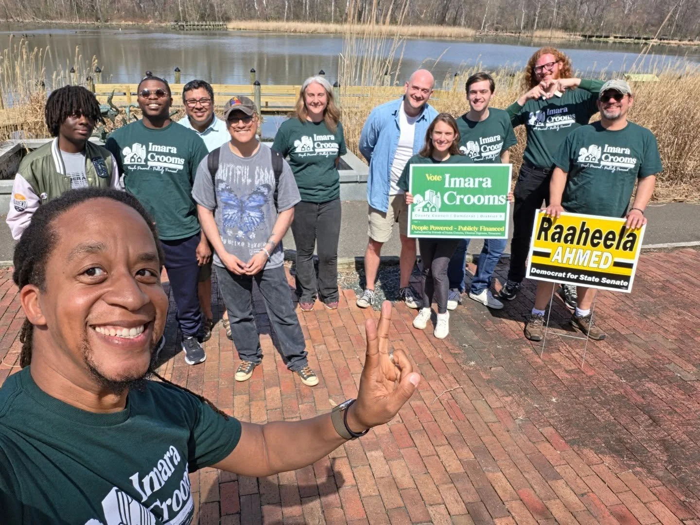 Another incredible Sunday canvass in the books! 🗳️☀️
​We spent the day knocking doors and connecting with neighbors across South County about our shared vision. The message is clear: it&rsquo;s time to take our government back for the people, not th