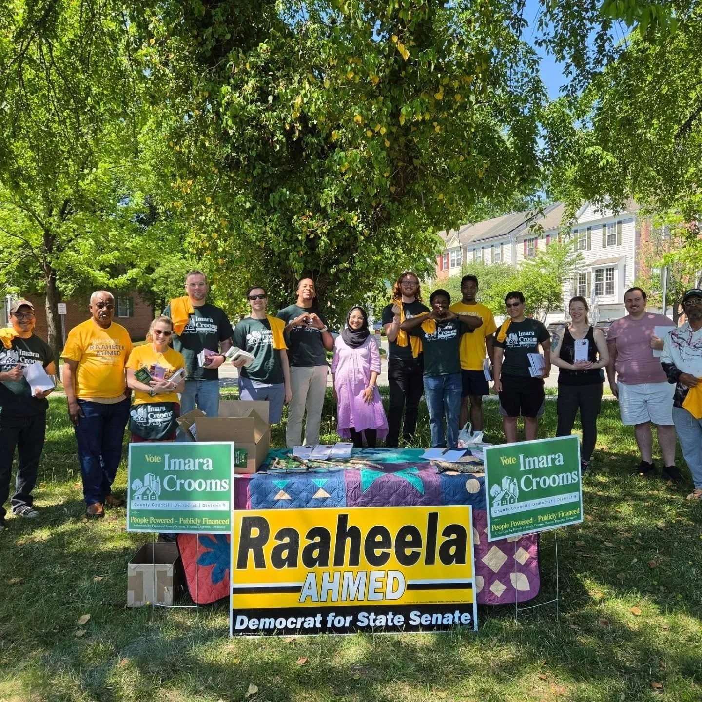 A huge thank you to everyone who joined our mega canvass today in Marlton. The energy on the doors was incredible, and it&rsquo;s clear that our vision for a people-powered District 9 is resonating!

​Special thanks to those who stuck around afterwar