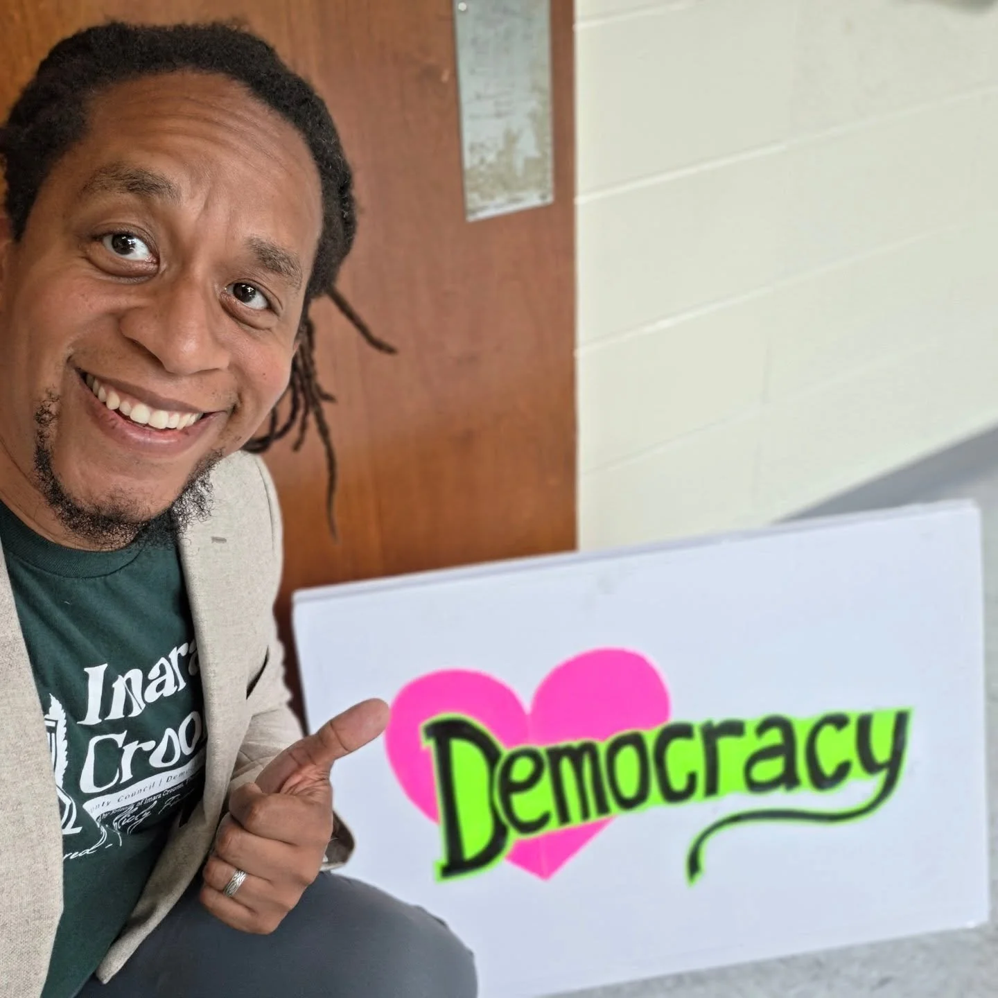 Awesome time this Sunday at Indivisible&rsquo;s &ldquo;Ready, Set, VOTE!&rdquo; event!

​My passion for democracy is part of what drives this campaign. As a publicly financed candidate, engaging directly with folks on local politics isn't a strategy,