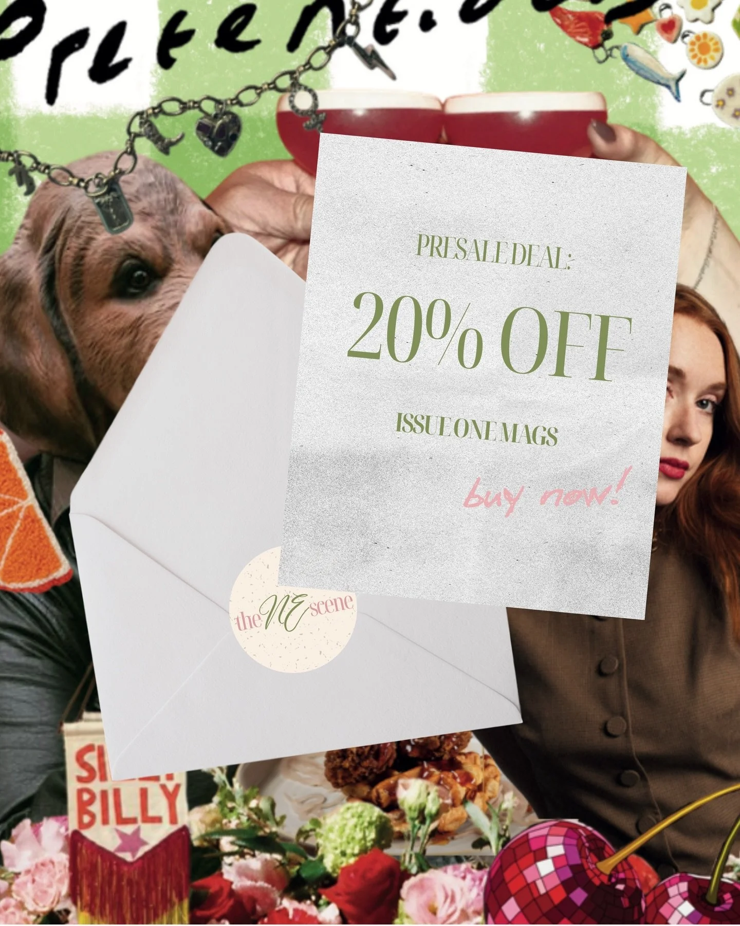 Launch Day! We&rsquo;re live, and as a presale treat we&rsquo;re giving you 20% off issue one for the whole presale week! Grab yours now! ✨🙈🤍 #northeast #thenescene #independent #publication #launchday