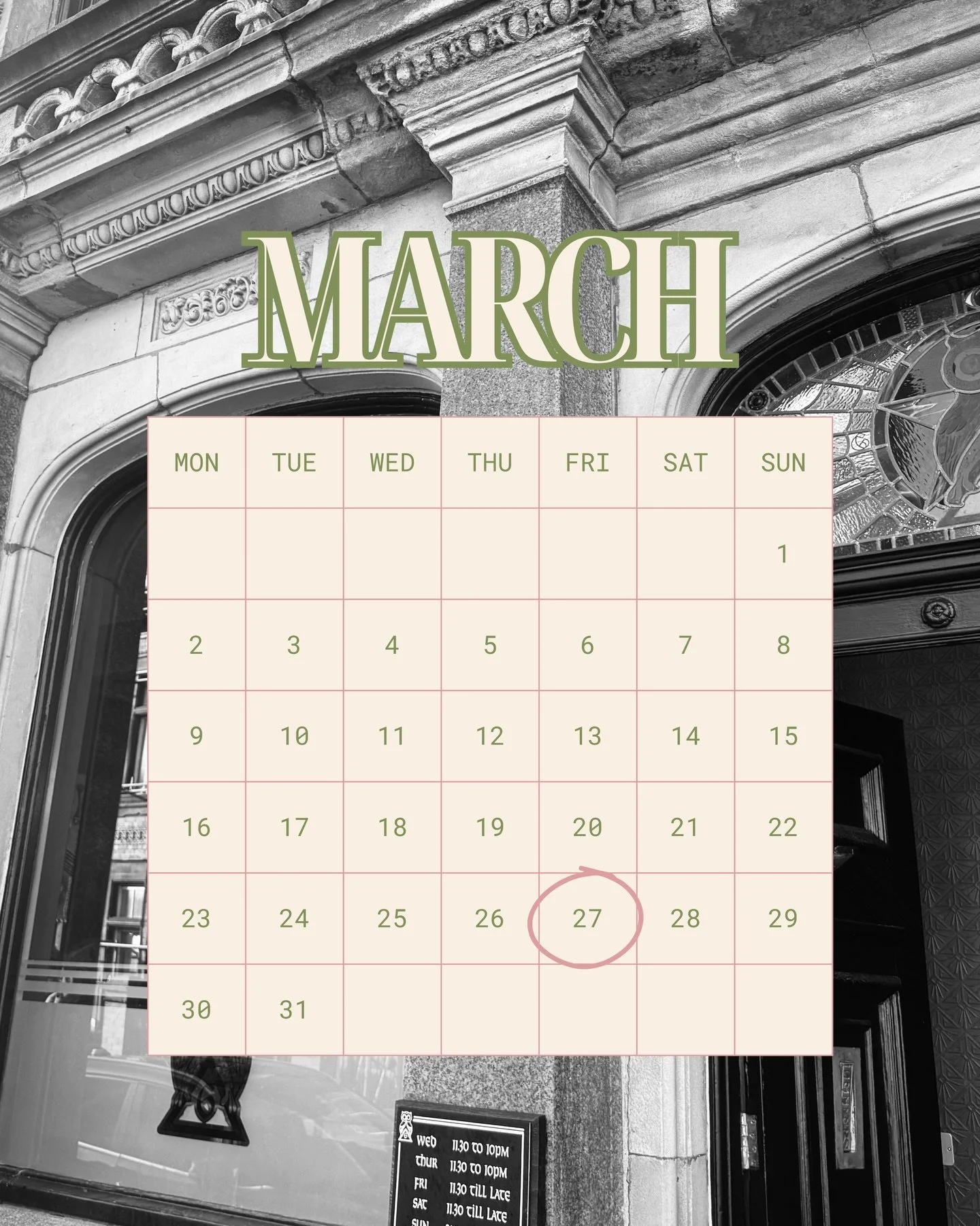 Save the date for a night of class tunes and great drinks in an unreal venue 👀 limited tickets available - link in our bio 🎶🤍