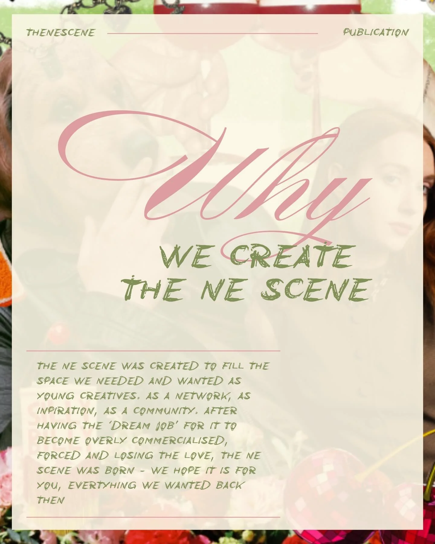 If you&rsquo;re new here or just want to know a bit more about us, here&rsquo;s the why! ✨

#thenescene #independent #creatives #northeast
