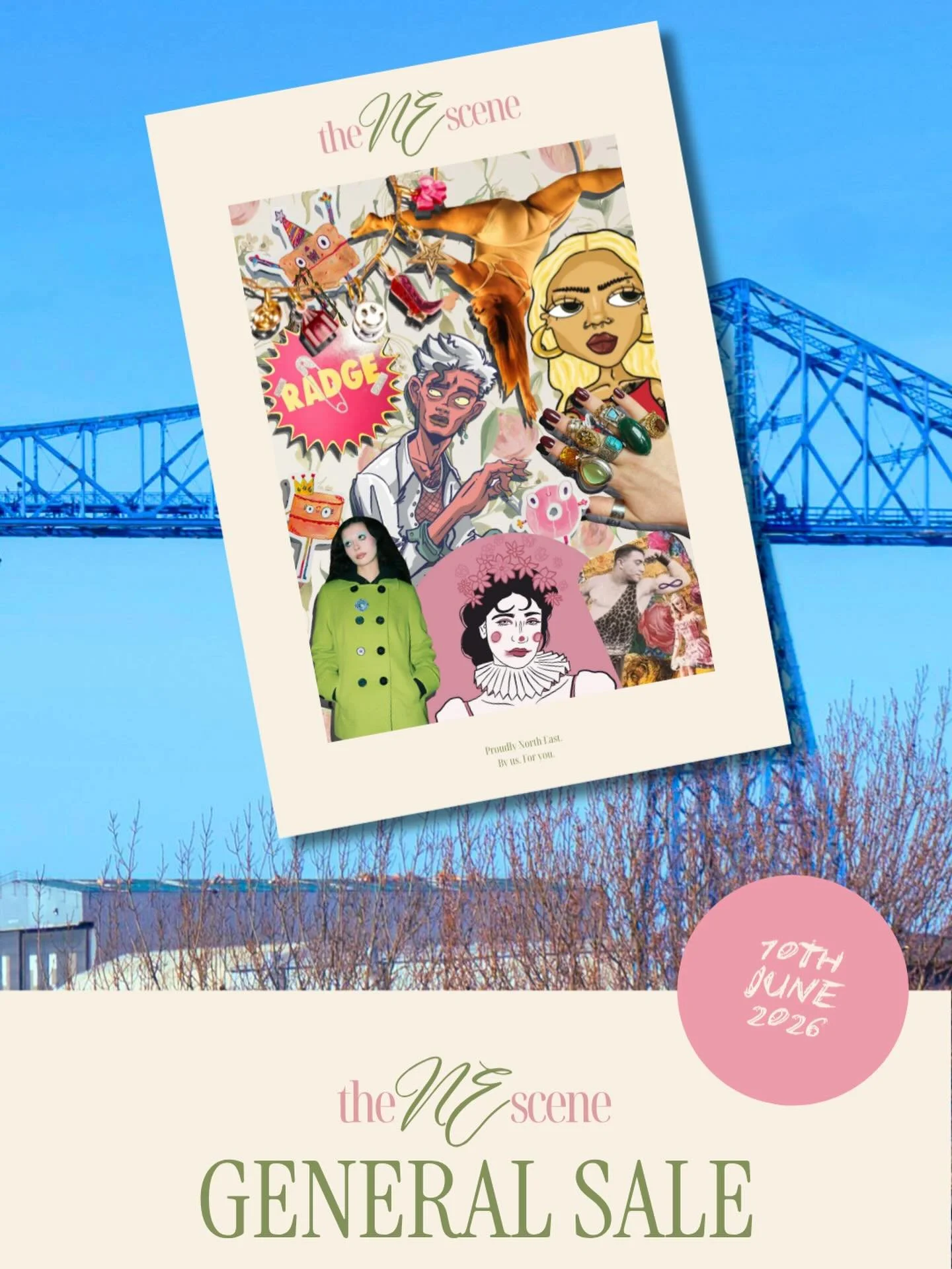 Did you miss out on pre sale? 😢

Our general sale is opening on Wednesday! We&rsquo;ve also got some exciting news in the next couple of days ✨

Plus our gig tickets are now live to book! In our bio! 🎟️

#thenescene #northeast #issuetwo #sale #loca