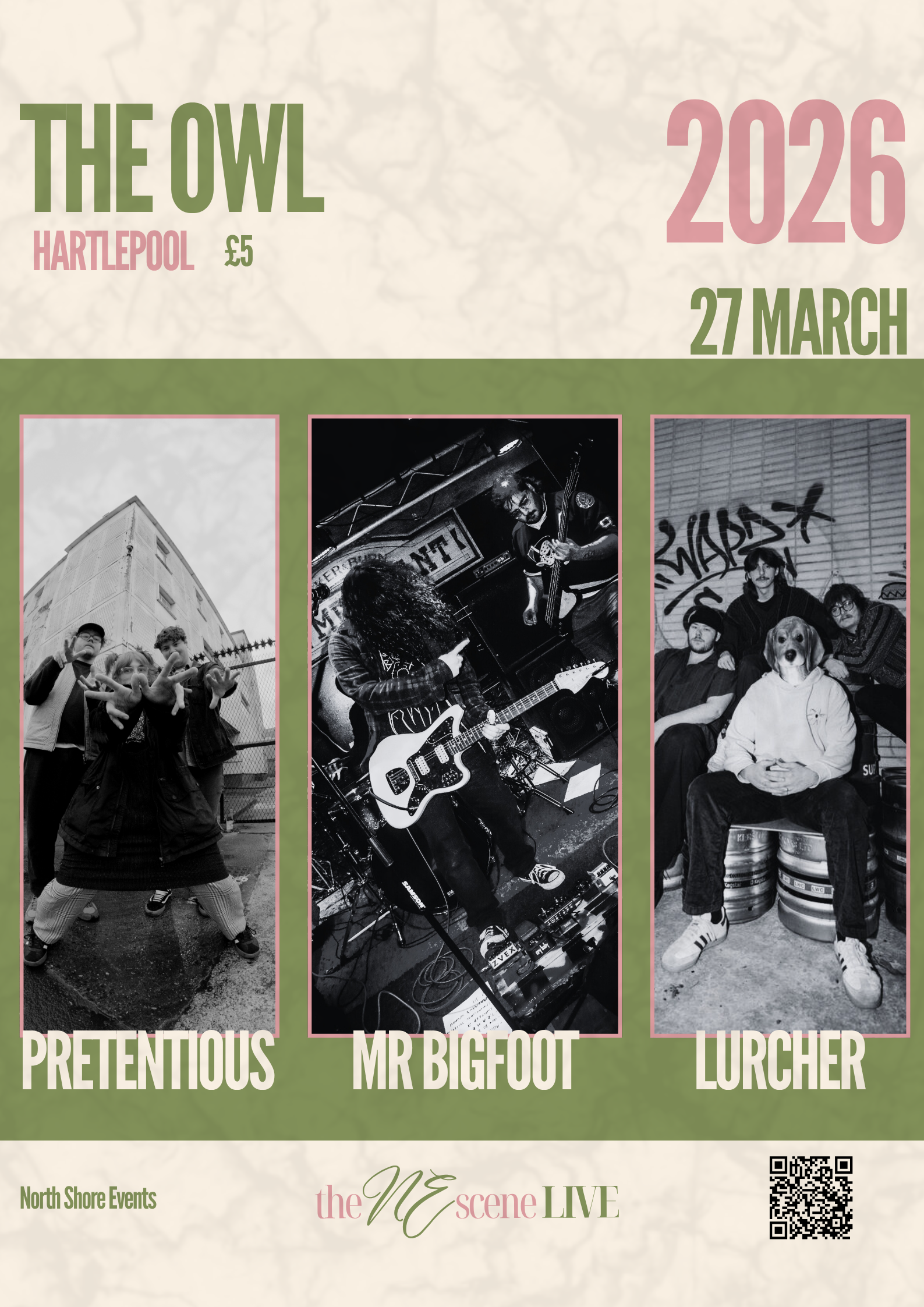 The NE Scene Live One - 27 March 2026