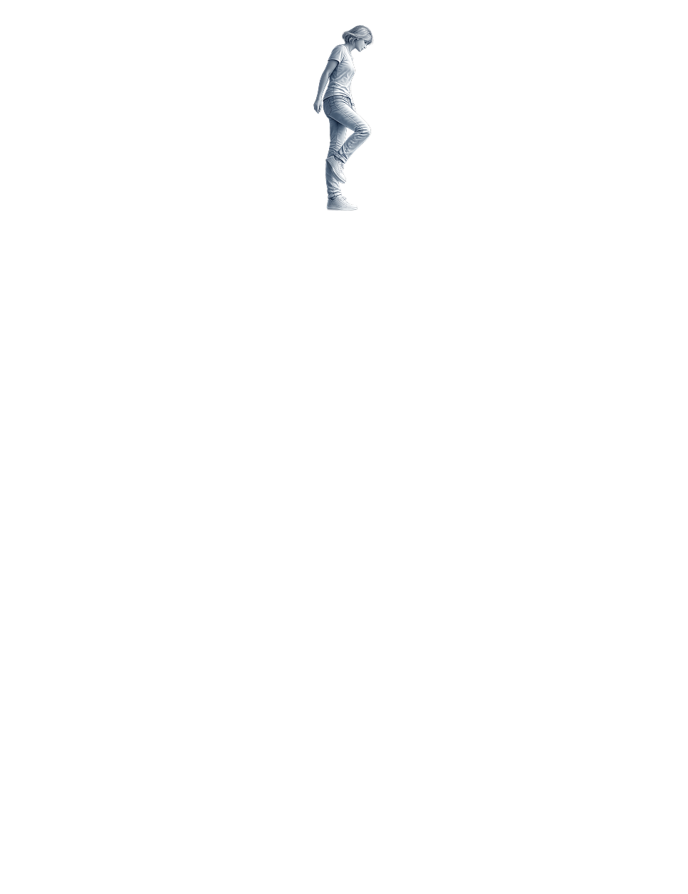 Woman stands on top of a huge white orb