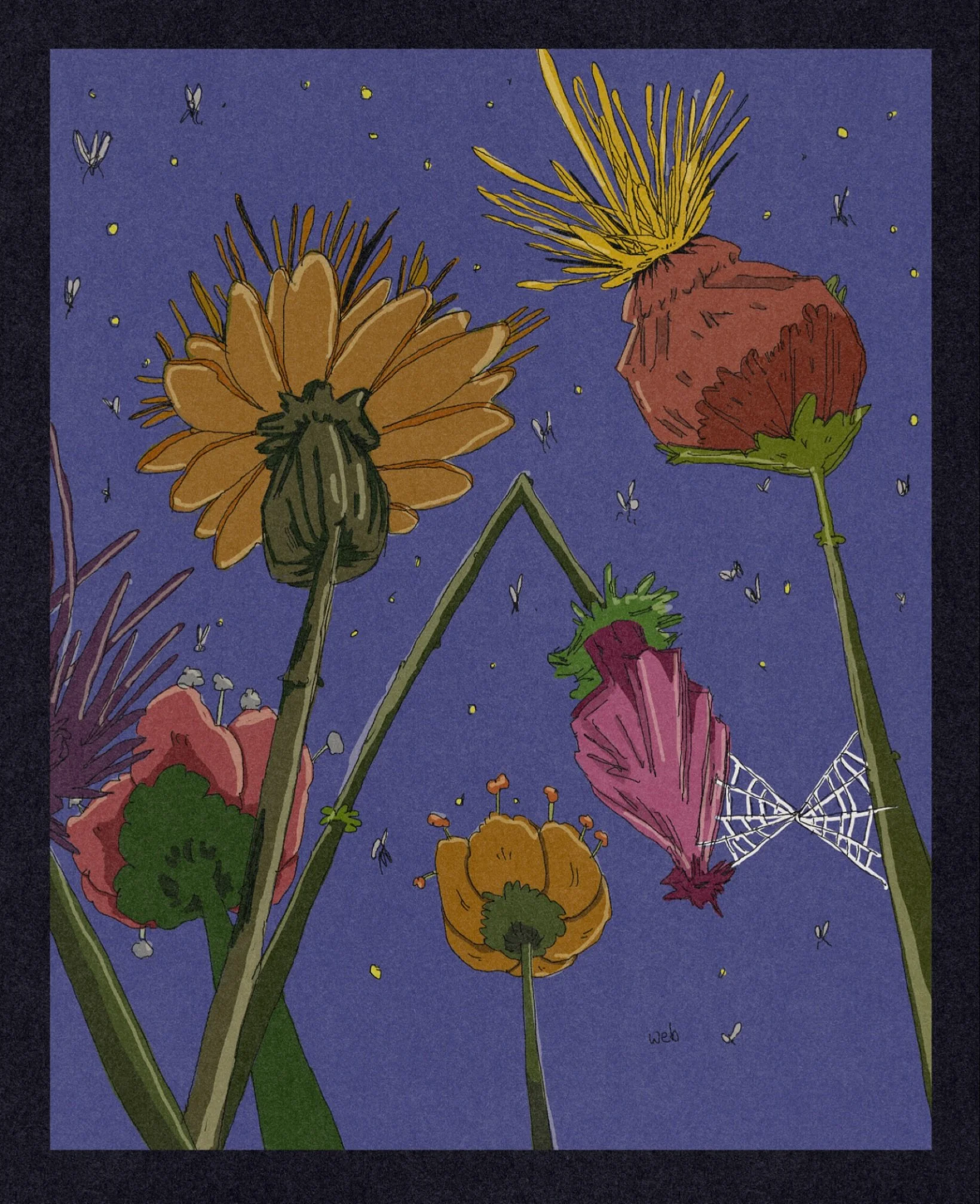 Web 🕸️🕷️ @peachtober 

#peachtober25 #peachtoberweb #peachtober25web #peachtober