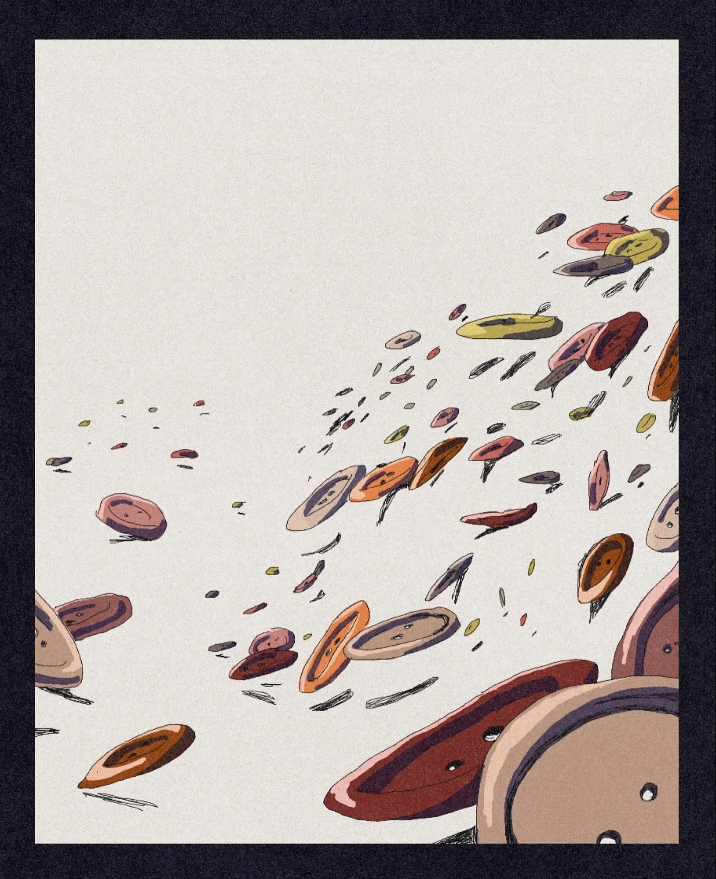 Buttons @peachtober 

#peachtober25 #peachtober25button #peachtober25buttons #buttondrawing #buttonillustration