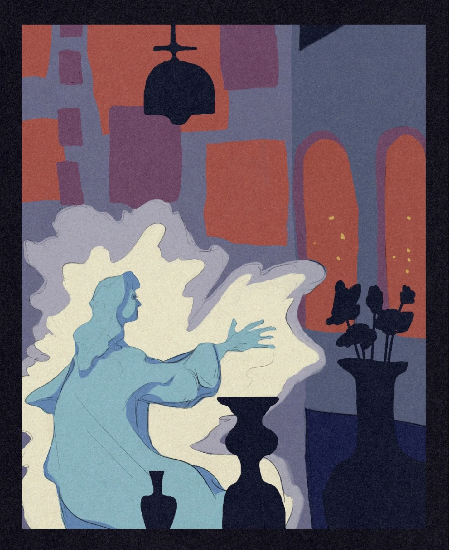 Happy Halloween 🎃 👻 

We made it! 
Day 31 of @peachtober 

#peachtober25 #peachtober25ghost