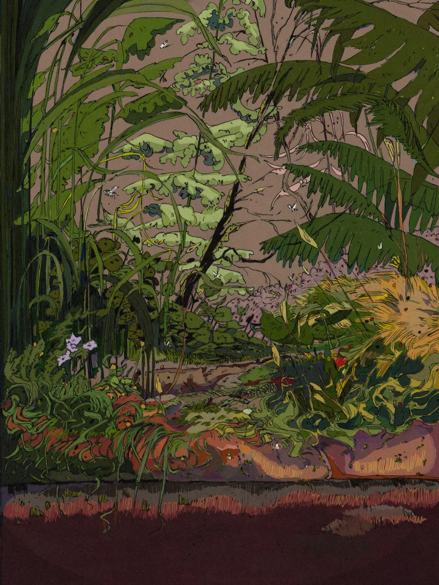 A tiny world. 🌱

#art #illustration #landscapepainting #landscapeart #digitalart #urbansketching #atinyworld #terrarium #terrariumart