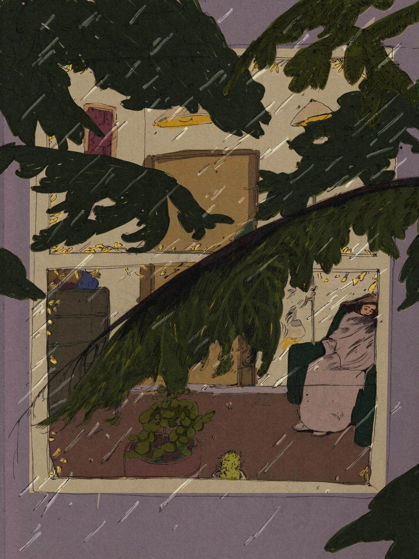 Goodbye to some of the unfinished, left and forgotten illustrations of 2025.
🫡

2026, I&rsquo;m ready for you! ✨🌌

Let me know if I should continue working on any of them! 🌱✨

🍀

#illustrations #drawings #artof2025 #unfinishedartwork #unfinishedi