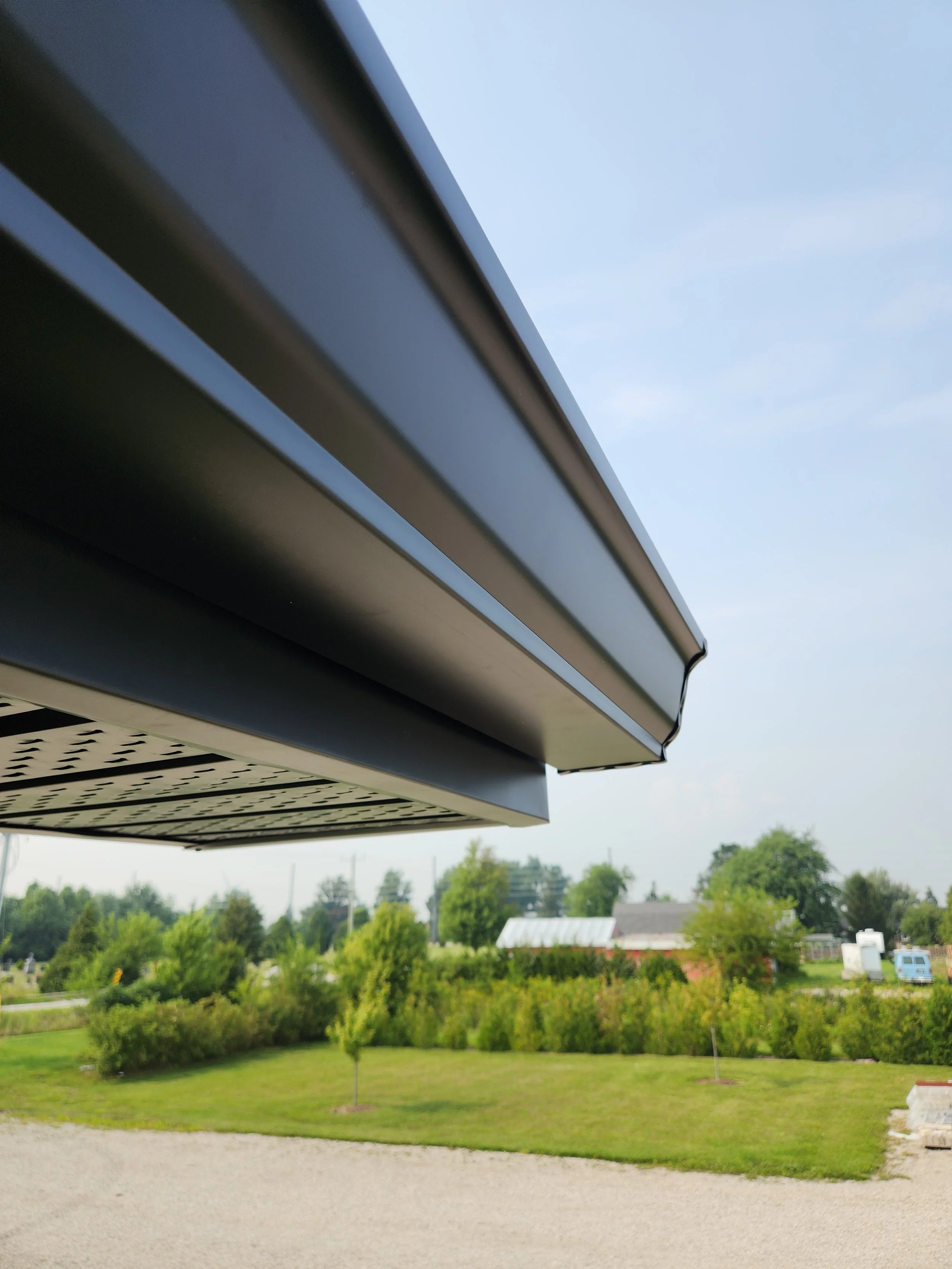 6" aluminum gutter