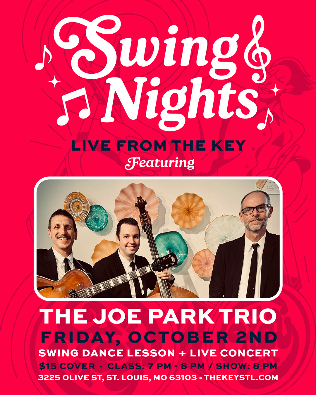 <span class="sqsrte-text-color--lightAccent">Swing Nights: The Joe Park Trio</span>