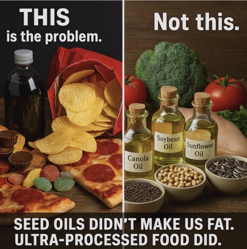 Let’s Be Real: Seed Oils Didn’t Make Us Fat
