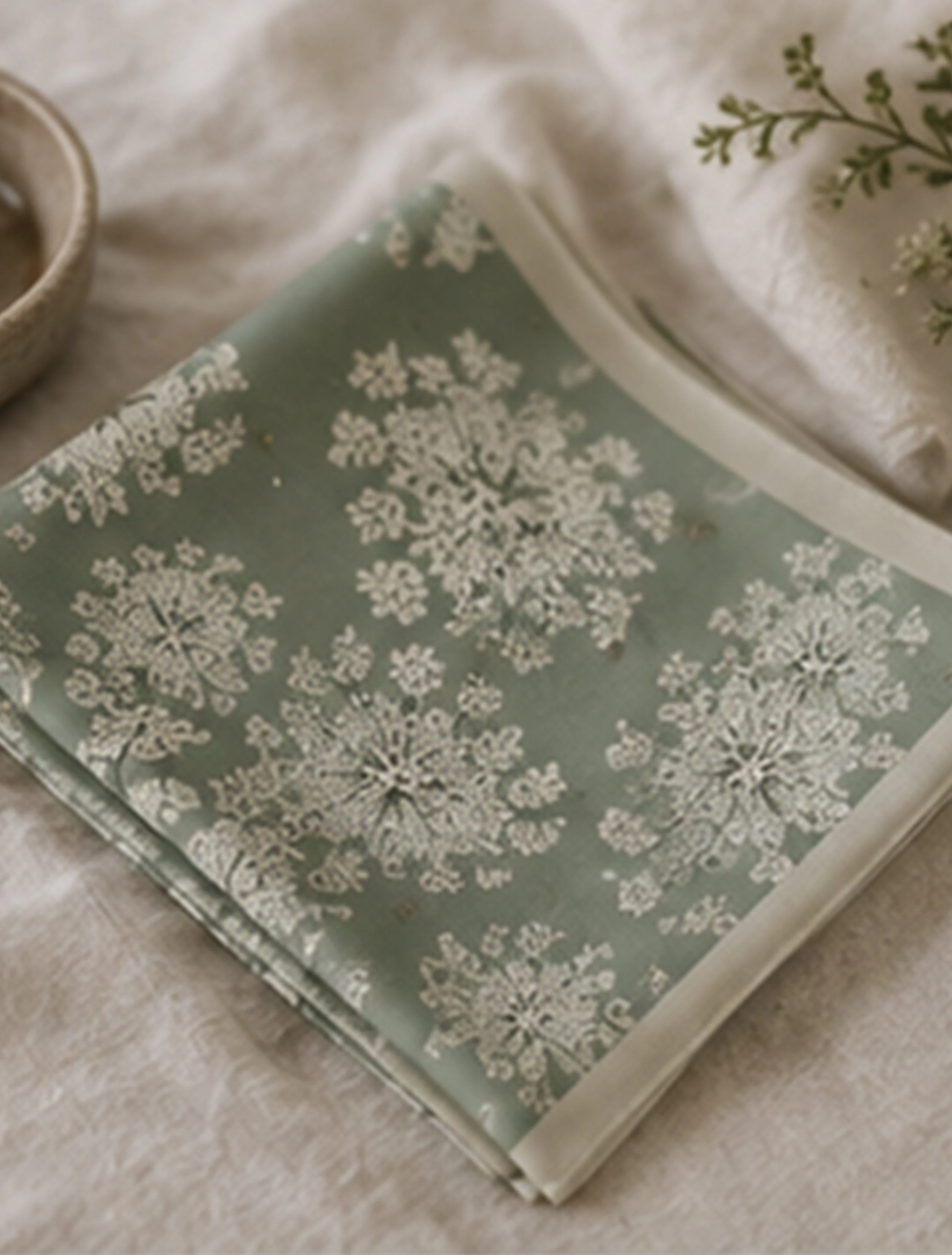 meadow veil sage silk white floral scarf handerchief.jpg