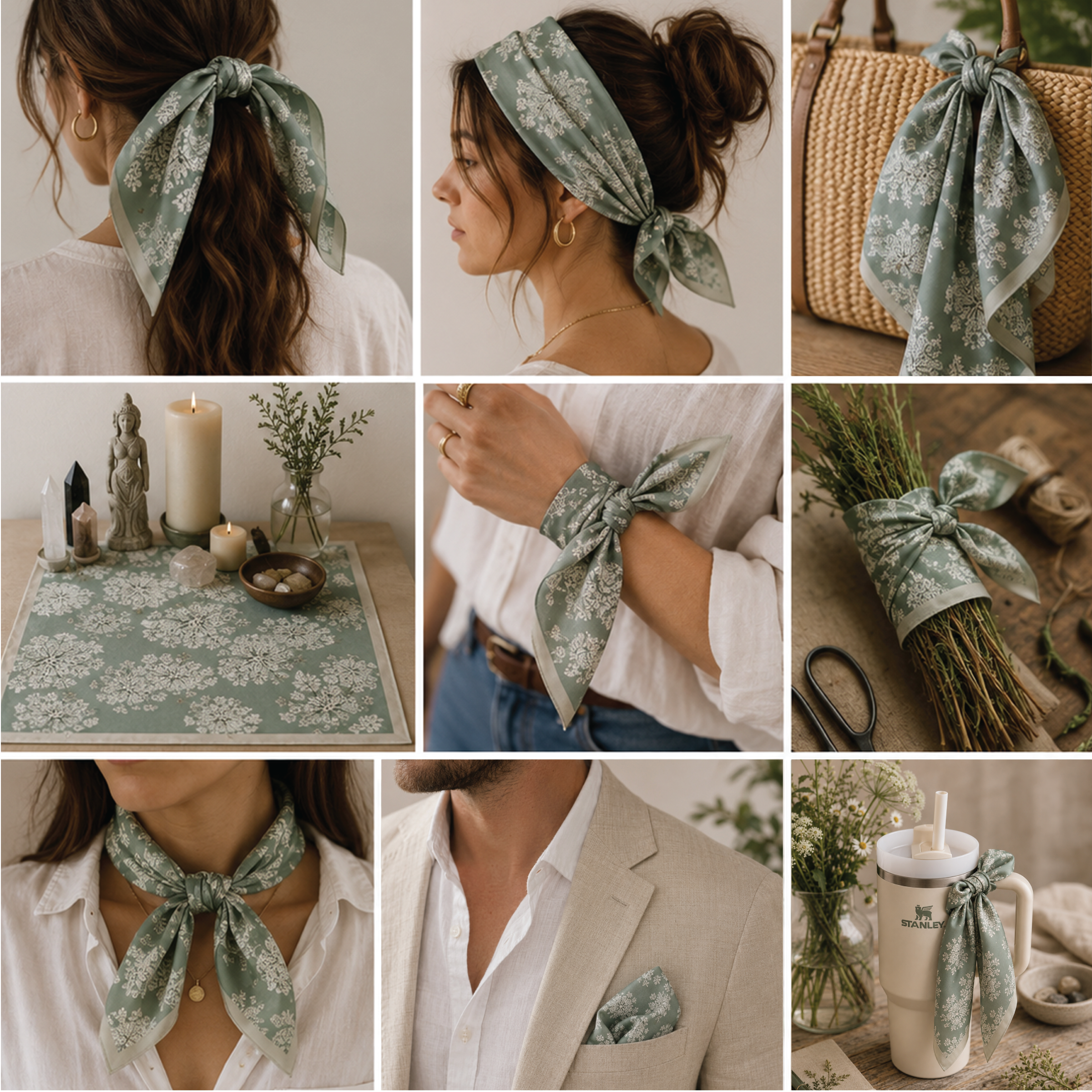 Meadow Veil Scarf