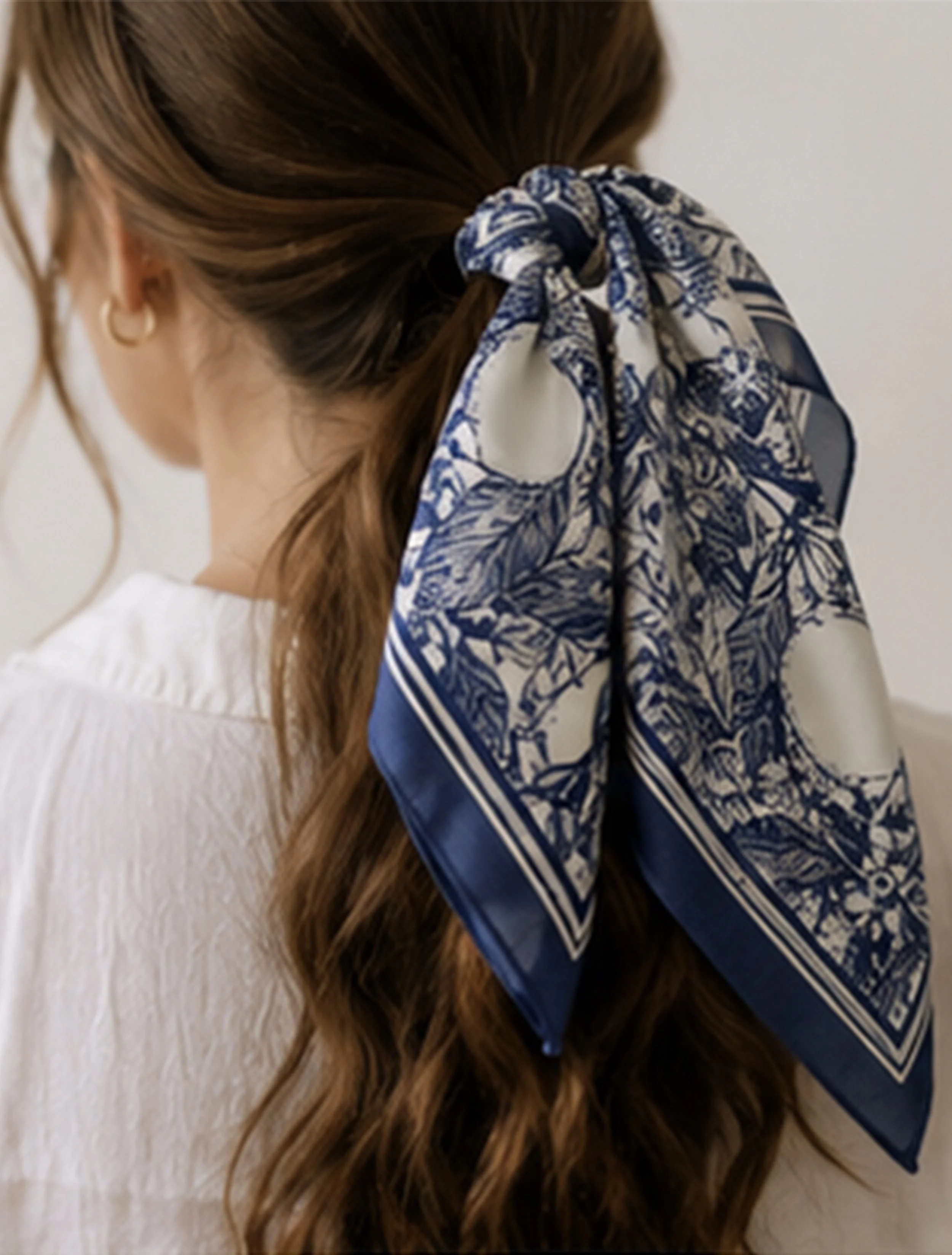 mediterranean lemin citrus coast silk scarf hair tie.jpg