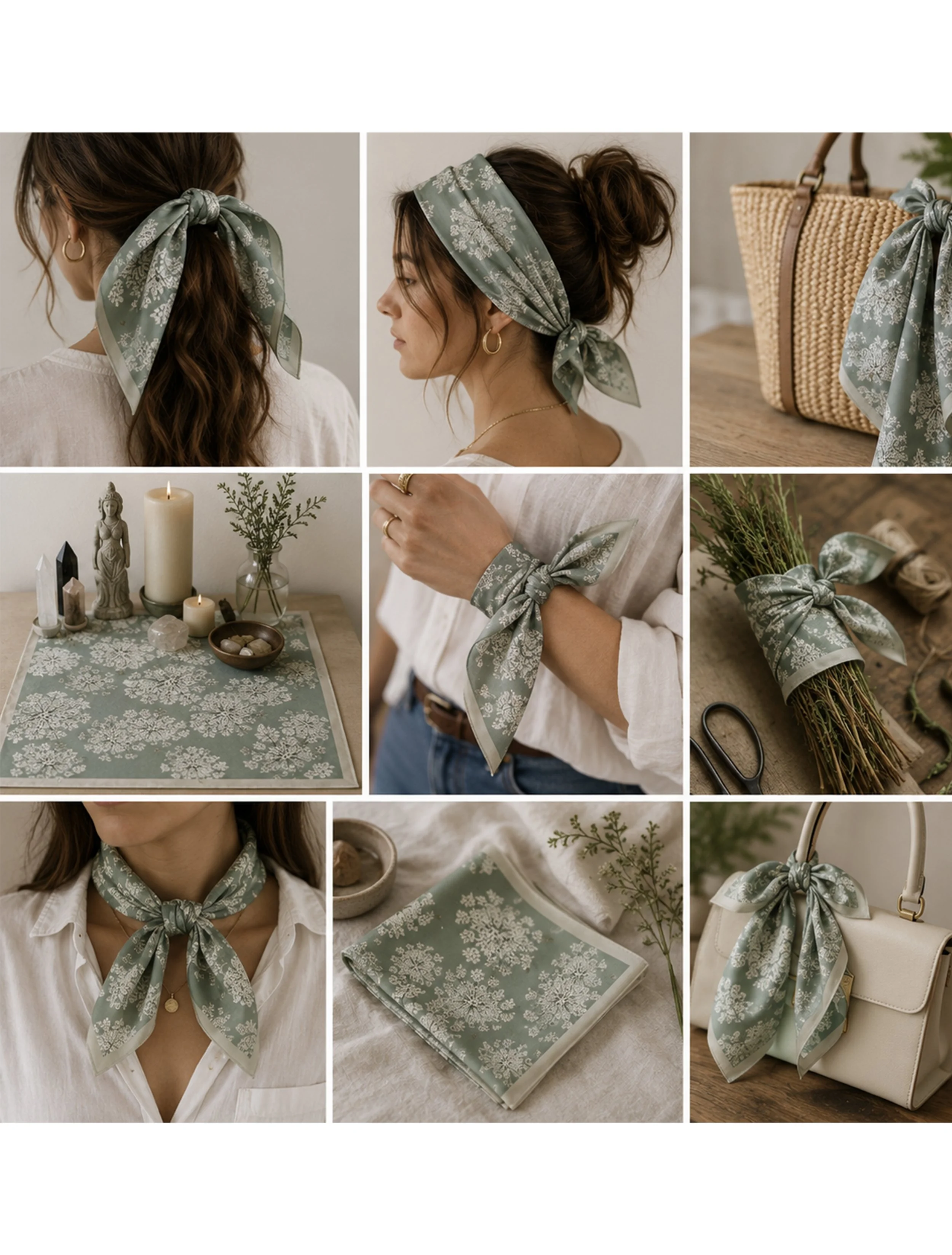 Meadow Veil Scarf